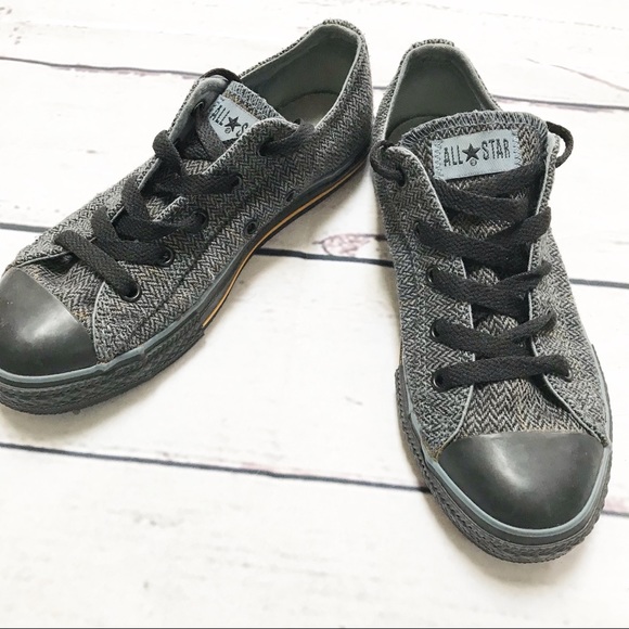 Converse Other - Converse Grey and Black Chucks, Youth sz 3